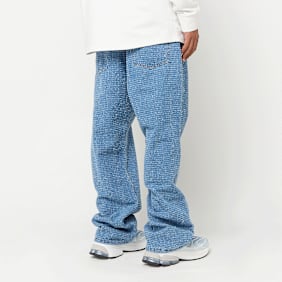 2Y STUDIOS Adrik Basic Baggy Jeans azul