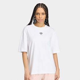 adidas Originals Graphic Trefoil Tee blanco