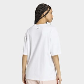 adidas Originals Graphic Trefoil Tee blanc