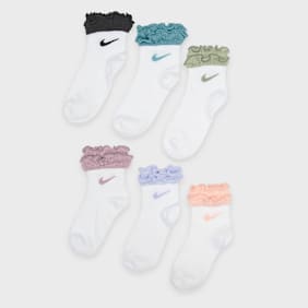 Nike   6 PACK - NHG Ruffle Ankle Socks multicolor