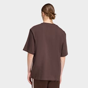 adidas Originals Adicolor 3-Stripes Oversized Tee marrone