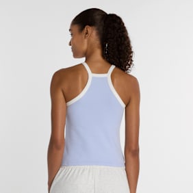 New Balance Cotton Racer Tank lila