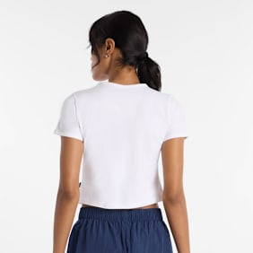 New Balance Linear Heritage Ringer T-Shirt branco