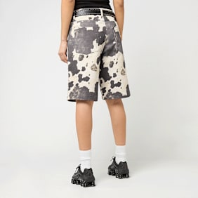Decibel Cow Print Jorts multicolore