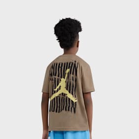 Jordan Distressed Short Sleeve Tee marrón
