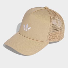 adidas Originals Curved Trucker beige