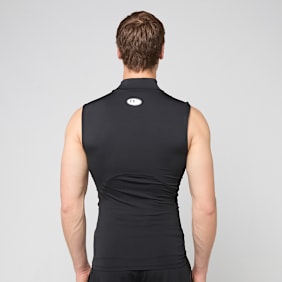 Under Armour HeatGear® Compression Mock Sleeveless zwart