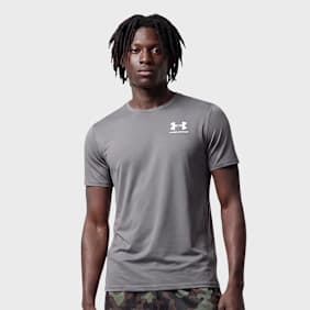 Under Armour Heatgear Fitted Shortsleeve siva