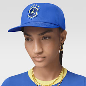 Jordan Pro Unstructured Flat Bill Hat blau