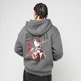 Mister Tee I Am Destiny Fluffy Zip Hoody grau