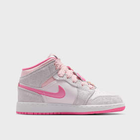 Jordan Air Jordan 1 Mid SE (GS) rosa 