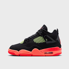 Jordan Air Jordan 4 Retro "Black & Infrared 23" (GS) negro