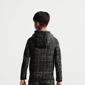 Nike   Sportswear Tech Fleece Full Zip All Over Print gris