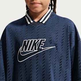 Nike   Sportswear Short-Sleeve Jersey niebieski