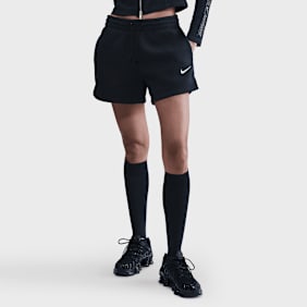 Nike   Sportswear Phoenix Fleece Mid-Rise 4" Shorts schwarz