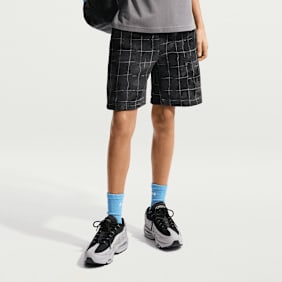 Nike   Sportswear Tech Fleece All Over Print Short grau