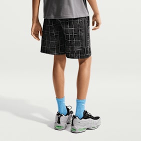 Nike Sportswear Tech Fleece All Over Print Short grau