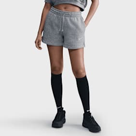 Nike   Sportswear Phoenix Fleece Mid-Rise 4" Shorts grigio