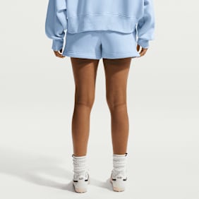 Nike   Sportswear Phoenix Fleece Mid-Rise 4" Shorts bleu