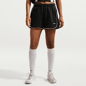 Nike   Sportswear Loose Mid-Rise 3" Fleece Shorts zwart
