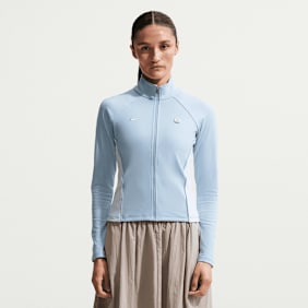 Nike Shox Fullzip Long Sleeve Top blau