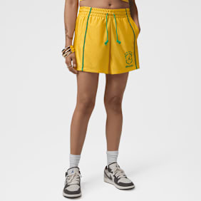 Jordan Brooklyn Knit Brazil Shorts geel