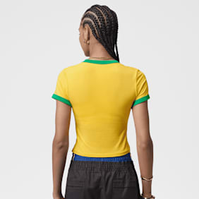 Jordan Graphic Brazil Crewneck Shirt amarillo