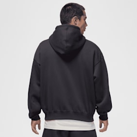Jordan Brooklyn Fleece Oversized Full-Zip Hoodie schwarz