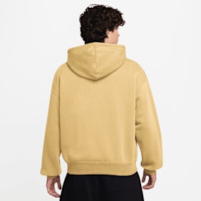 Jordan Brooklyn Fleece Oversized Full-Zip Hoodie amarillo