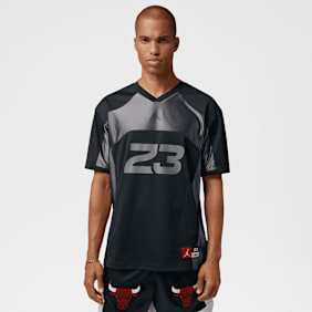 Jordan Flight Jersey Short Sleeve Top czarny