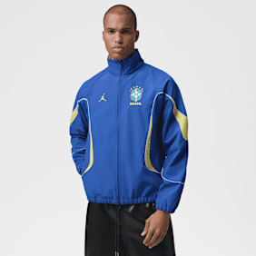 Jordan Brasil Anthem Jacket blauw