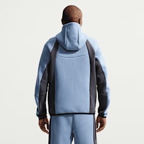 Nike   Tech Color-Block Full-Zip Fleece Windrunner Jacket blau