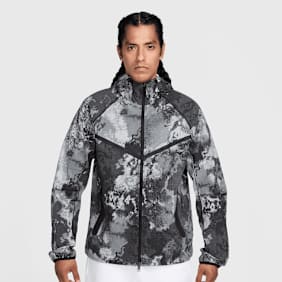 Nike   Tech Windrunner Dri-FIT Woven Full-Zip Jacket grijs