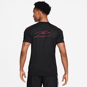 Nike   PSG Strike Soccer Dri-FIT Short-Sleeve Top nero