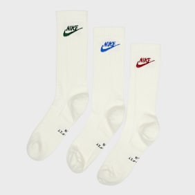 Nike   3 PACK - Everyday Elevated Crew Socks bež