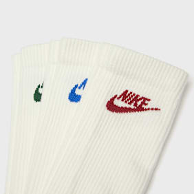 Nike   3 PACK - Everyday Elevated Crew Socks bež