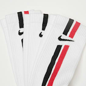 Nike   3 PACK - Everyday Elevated Crew Stripe Socks wit