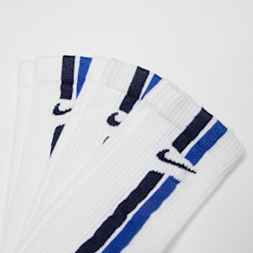 Nike   3 PACK - Everyday Elevated Crew Socks bianco