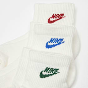 Nike   3 PACK - Everyday Elevated Ankle beż