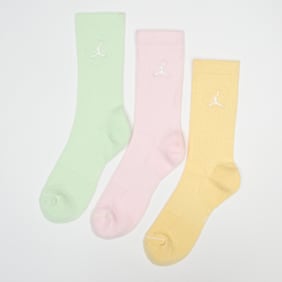 Jordan 3 PACK - Everyday Crew Socks višebojno