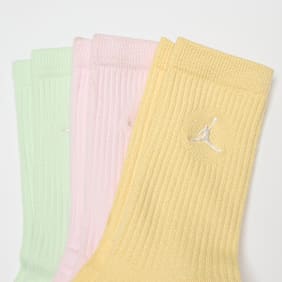 Jordan 3 PACK - Everyday Crew Socks multicolor