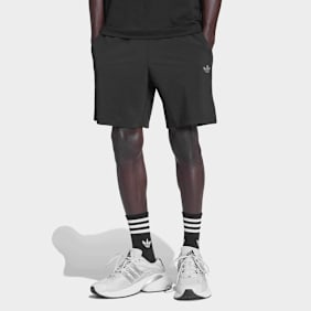 adidas Originals Tech Trefoil Essentials Polyester Shorts nero