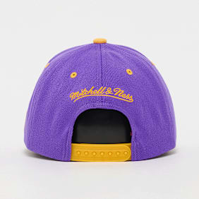 Mitchell & Ness Snapback Team Arch Classic Red NBA LA Lakers violeta
