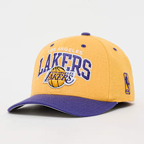 Mitchell & Ness Snapback Team Arch Classic Red NBA LA Lakers geel