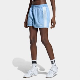 adidas Originals Denim Shorts blauw