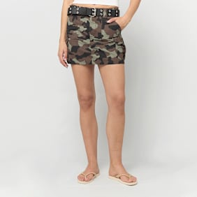 Karl Kani Signature Camo Cargo Skirt camouflage