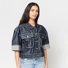Karl Kani Retro Denim Shirt bleu