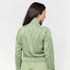 Karl Kani OG Shadow Stripe Cropped Trackjacket verde