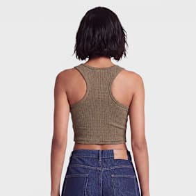 Karl Kani Kani Waffle Racer Top Marrone