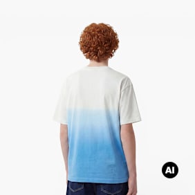 Karl Kani Signature Gradient T-Shirt wit
